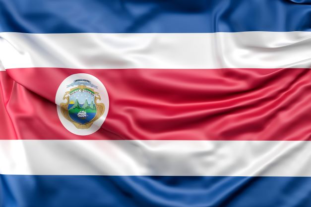 Bandera Costa Rica